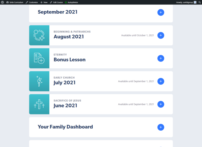 Awana Brite Curriculum Useful Group